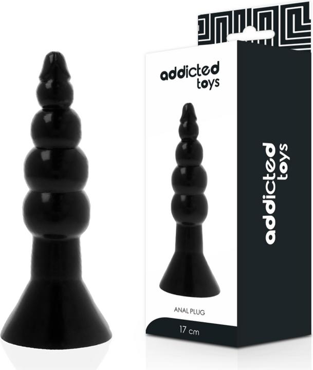Actual product image Addicted toys Anal Plug 17cm Black