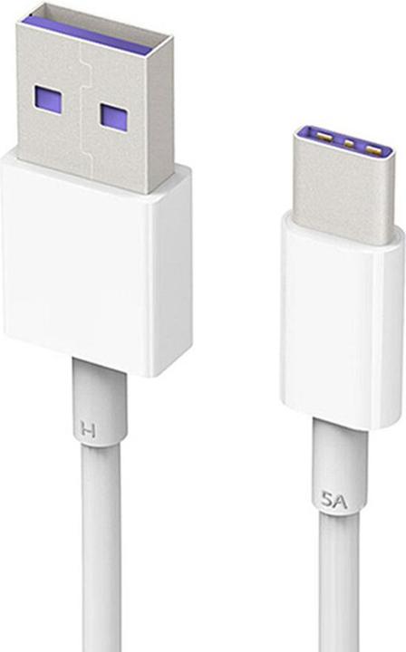 Produktbild Huawei USB-C AP71, 40W, 1m weiss (1 m, USB 3.1, 40 W)