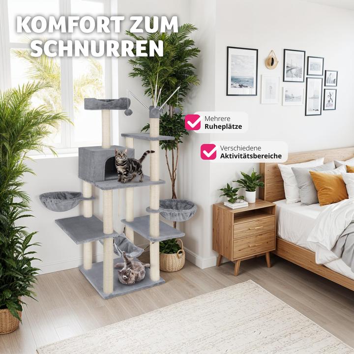 Actual product image tectake Lilou (165 cm, Grey)