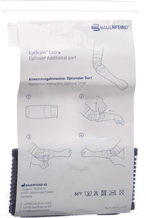 Produktbild Bauerfeind Gurt Grösse 2 titan