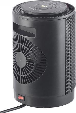 Productafbeelding Carlo Milano Digitale keramische tafelventilator met oscillatie (1200 W)
