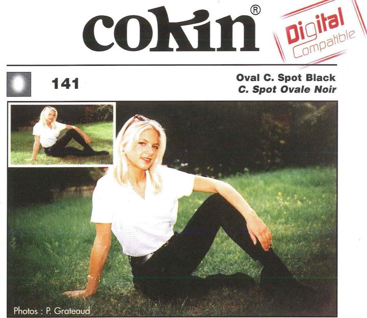 Cokin A141 Oval Centre Spot black (62 mm)