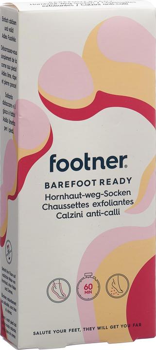 Footner Calzini esfolianti (Maschera del piede, 642.60 ml)