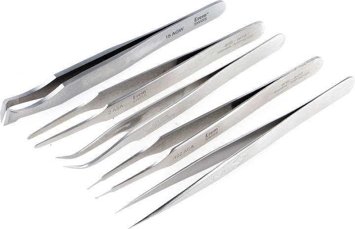 Produktbild Weller Erem Pinzettensatz ESD 5-teilig