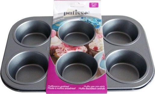 Produktbild Patisse 6-Cup Muffinform Silber Top 27 CM (5 cm)