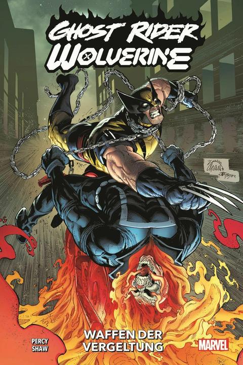 Actual product image Panini Ghost Rider & Wolverine: Waffen der Vergeltung (German, Geoff Shaw, Benjamin Percy., 2024)