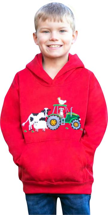Immagine prodotto British Country Collection Felpa con Cappuccio Fattoria Bambini (116)