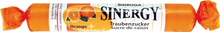 Actual product image Sinergy Dextrose orange + vitamin C (15 pcs., 600 g)