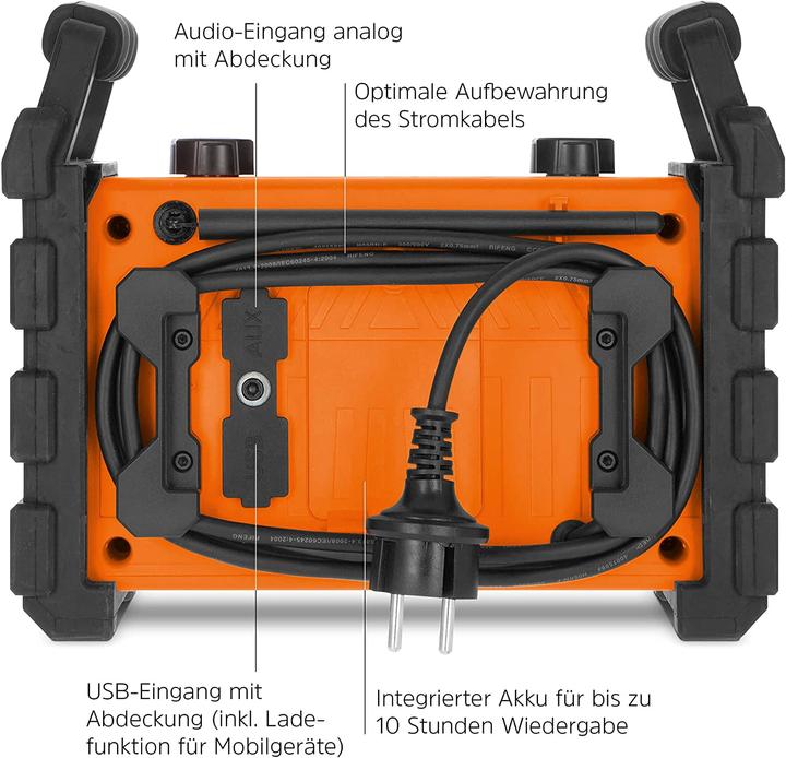 Image du produit TechniSat DigitRadio 230 (DAB+ DAB, FM, Bluetooth)