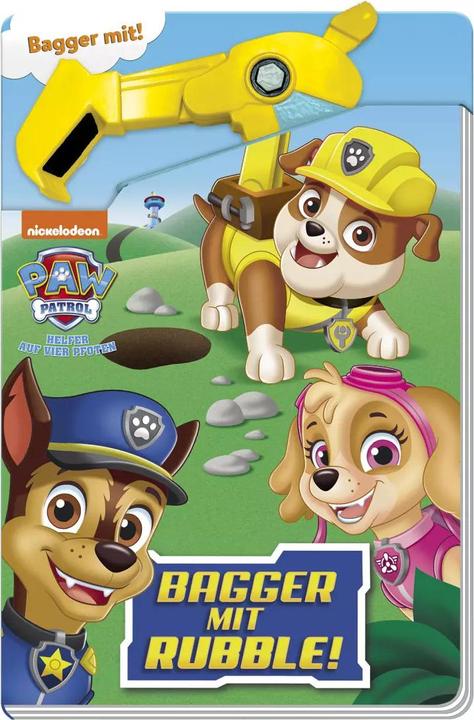 Produktbild Panini PAW Patrol: Bagger mit Rubble! (Deutsch, Panini, 2023)