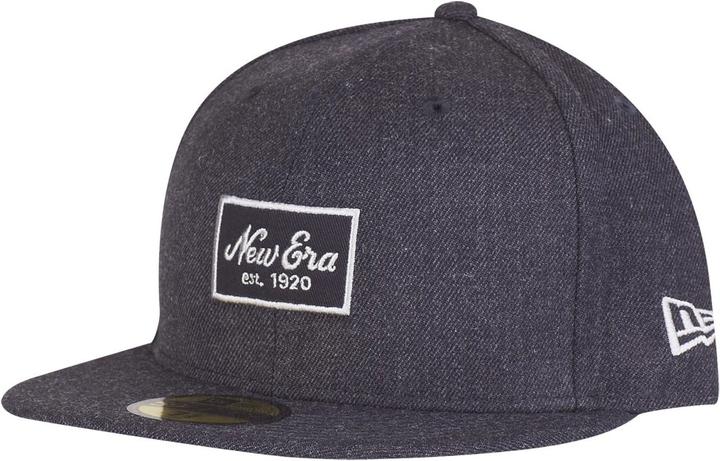 New Era 59Fifty Fitted Cap - HEATHER SCRIPT navy - 7 3/8 (7 3/8)
