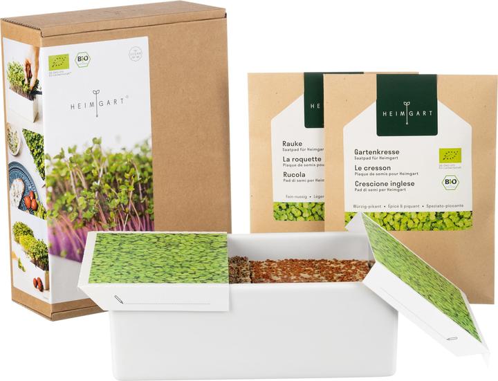 Actual product image Heimgart Microgreens Starter-Kit (Seedlings)