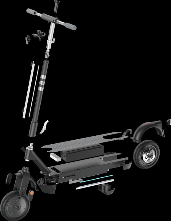 Actual product image Okai ES30 NEON Pro (25 km/h, 80 km, 350 W)