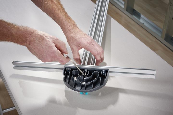 Produktbild wolfcraft wolfcraft 1 T-Schiene mit Parallelschneider