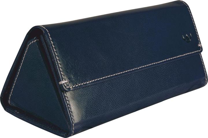 Actual product image Golden Head Bari glasses case leather 7 cm