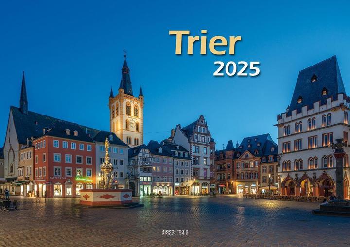 Actual product image Trier 2025 picture calendar A3 spiral binding (A3, Hardcover, German)