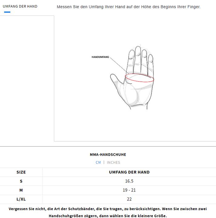 Produktbild Ringhorns Charger MMA Handschuhe (M)