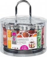 Actual product image Cook Concept Spice carousel 8 jars with plastic lid (1 l)