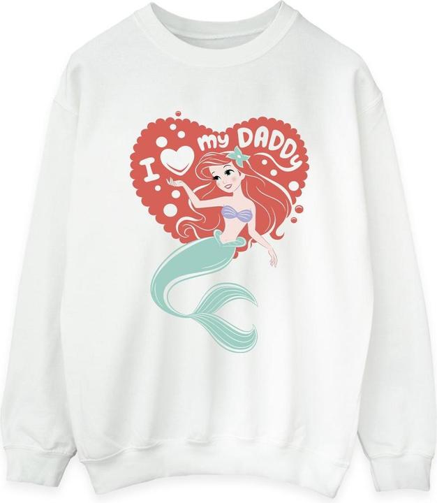 Disney The Little Mermaid Love Daddy Sweatshirt (L)