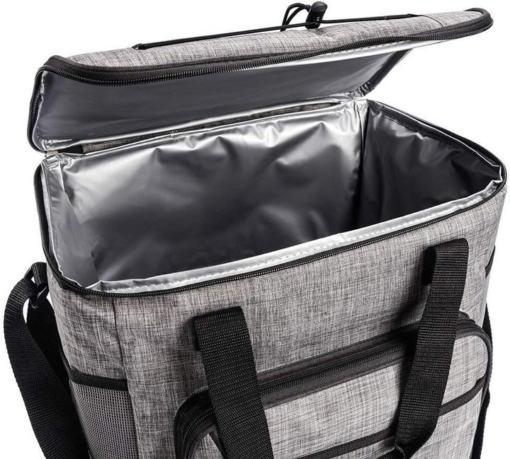 Produktbild Ty Meteor Frosty Kühltasche Grau-Schwarz 74597 (30 l)