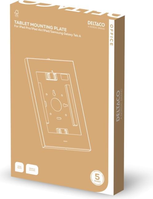 Image du produit Deltaco Planšetės tvirtinimo rėmelis OFFICE, su apsauga nuo vagysčių / ARM-0502 (8.90")