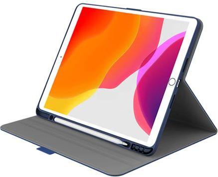 Actual product image Cygnett TekView Slim Case for iPad 10.2" (2019) devices with Apple Pencil holder - Navy/Blue (iPad 10.2)