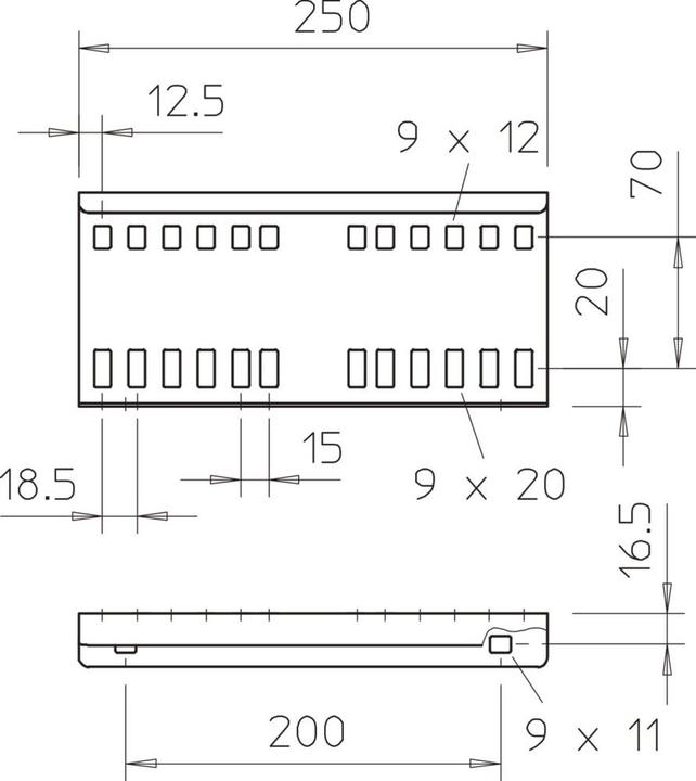 Immagine prodotto OBO Bettermann BETTERMANN LVG 110 (25 cm)