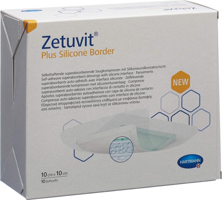 Produktbild Zetuvit Plus Silicone Border 10x10cm