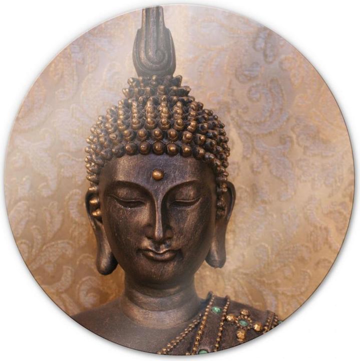 Produktbild Trenddeko Buddha der Weise - rund (Ø 50 cm)
