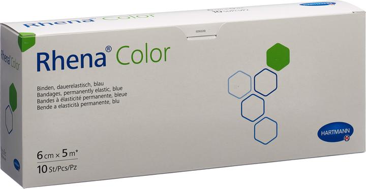 Immagine prodotto Rhena Color Elastische Binden 6cmx5m blau offen