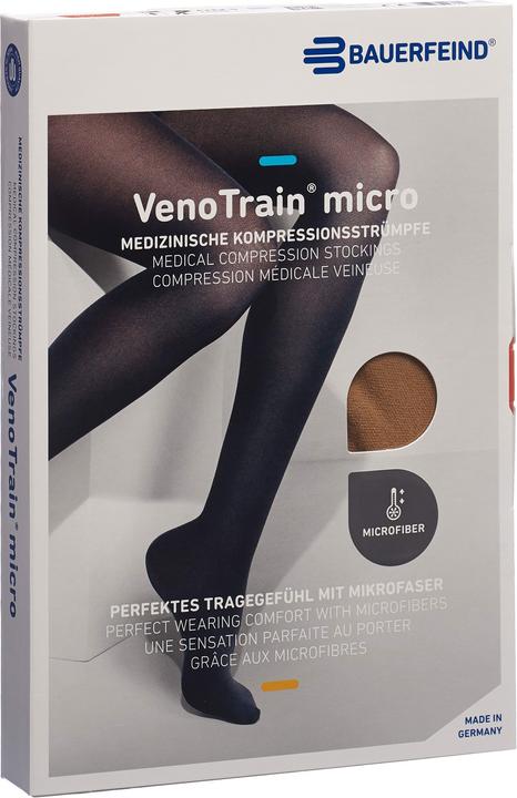 Veno Train MICRO A-G KKL2 S plus/short offene Fussspitze caramel Haftband Spitze normal (S)