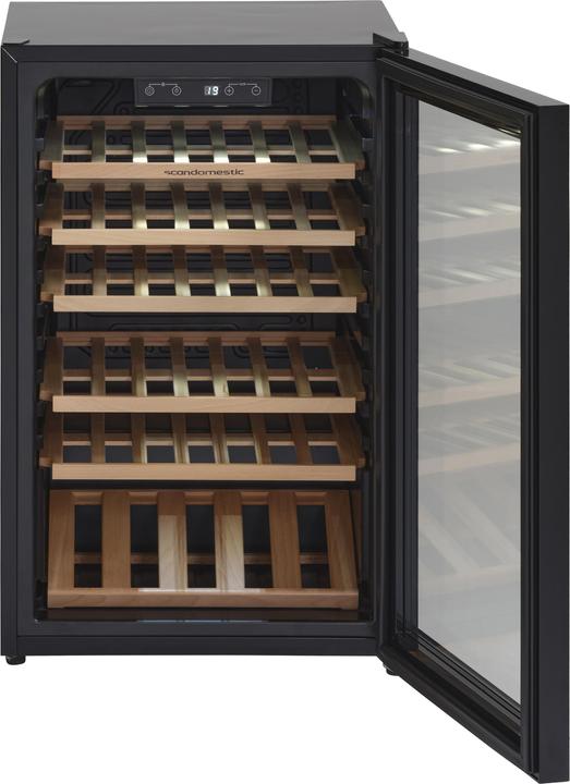 Image du produit Scandomestic SV 45 B - Cave à vin - 1 zone - largeur : 55 cm - profondeur : 55,5 cm - hauteur : 83,5 cm - 1