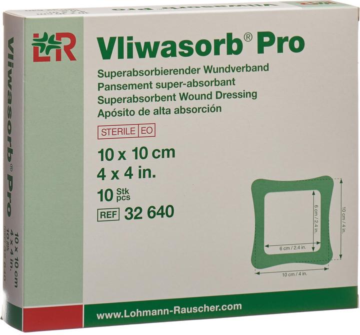 Image du produit Lohmann & Rauscher Pro Superabsorbierender Wundverband 10x10cm (10 x)