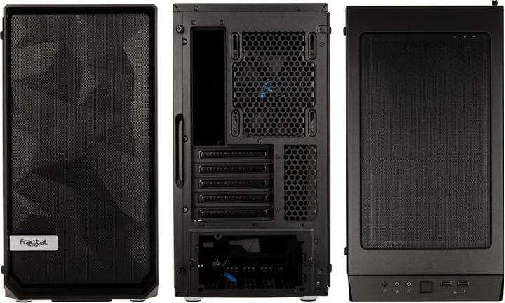 Actual product image Fractal Meshify C Mini - Dark TG (mATX)