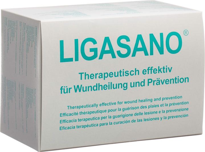 Actual product image Ligasano Schaumstoff Kompressen 10x10x1cm steril