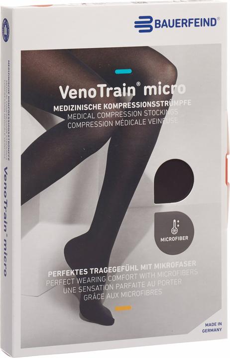 Actual product image Veno Train MICRO A-D KKL2 XL normal/long offene Fussspitze schwarz (XL)