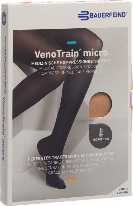 Veno Train MICRO A-D KKL2 L normal/short geschlossene Fussspitze creme (L)