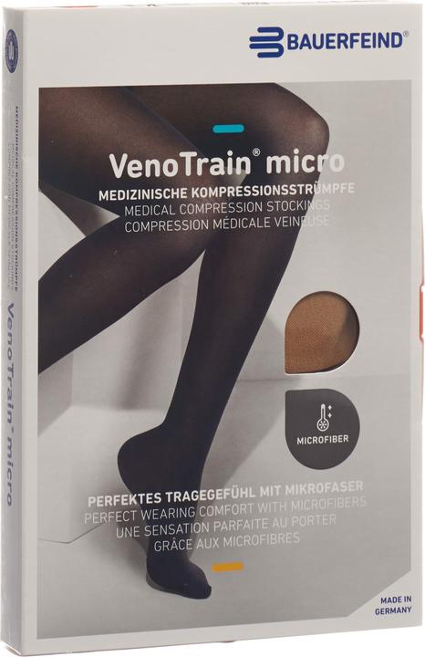 Veno Train MICRO A-D KKL2 L plus/long geschlossene Fussspitze caramel (L)
