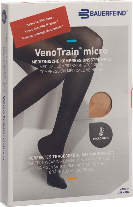 Veno Train MICRO A-D KKL2 L plus/long geschlossene Fussspitze creme (L)