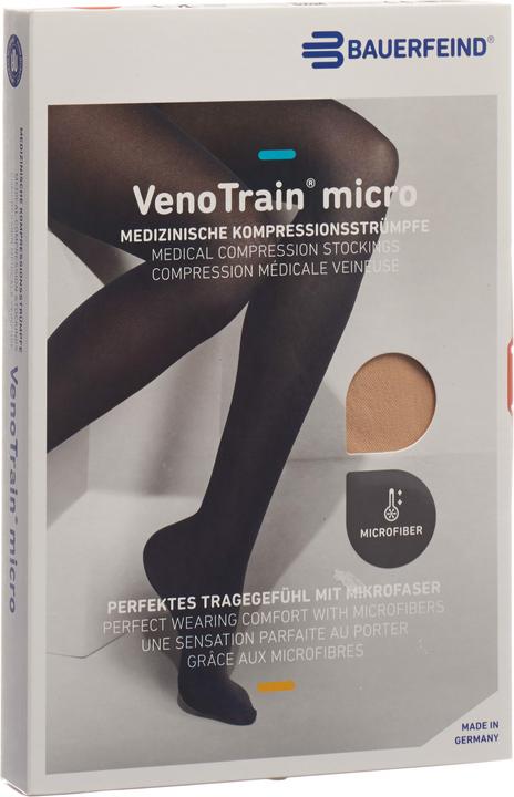 Veno Train MICRO A-D KKL2 S plus/short geschlossene Fussspitze creme (S)