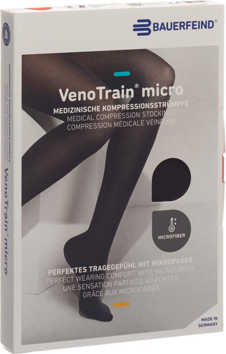 Image du produit Veno Train MICRO A-G KKL2 S plus/short geschlossene Fussspitze schwarz Haftband Spitze normal (S)