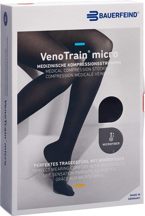 Veno Train MICRO A-TU KKL2 M plus/long offene Fussspitze schwarz (M)