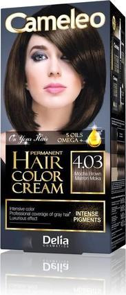 Immagine prodotto Delia Cosmetics Cameleo Crema Colorante Permanente per Capelli Castano Moka Colore Intensivo e Protezione 5 Oli + (0030)