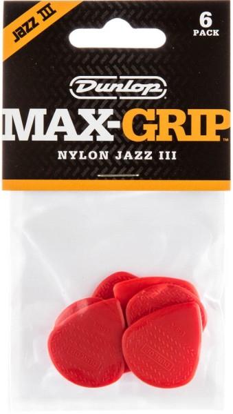 Image du produit Dunlop Max Grip Nylon Jazz III Rouge - 1.38