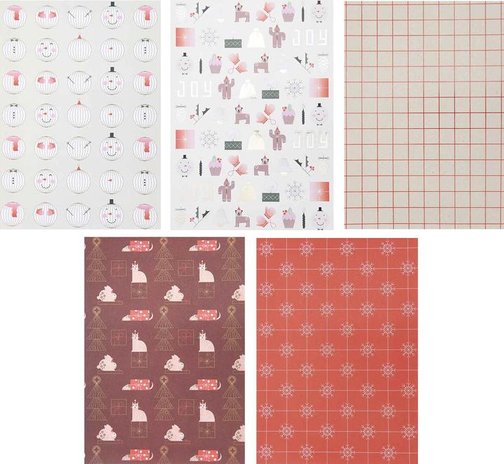 Image du produit Rico Design Bloc de papier à motifs I love Christmas FSC MIX, 30 feuilles (120 g/m², 30 x)