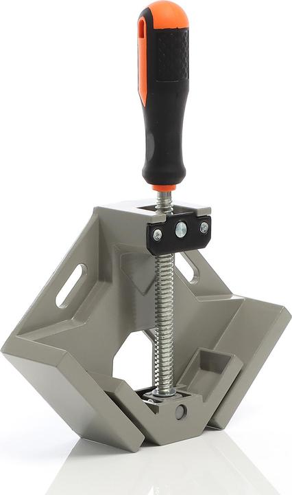 Actual product image XPOtool 90° Aluminium Angle Spanner Corner Clamps with Swing Jaw for Wood, Metal, etc. (70 mm)
