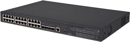 Produktbild HPE FlexNetwork 5130 24G PoE+ 4SFP+ (370W) EI (24 Ports)
