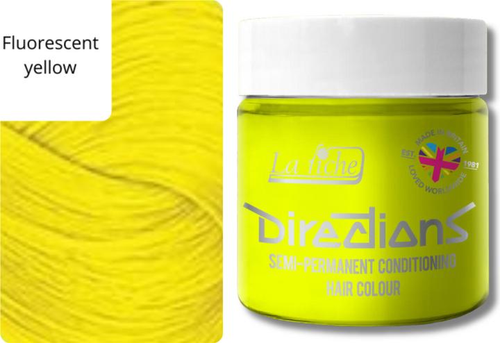 Actual product image Directions Fluorescent Glow (Yellow)