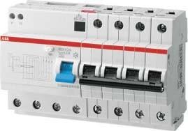 ABB STOTZ-KONTAKT FI/LS combination 4-p., B16, 30mA DS204A-K16/0,03