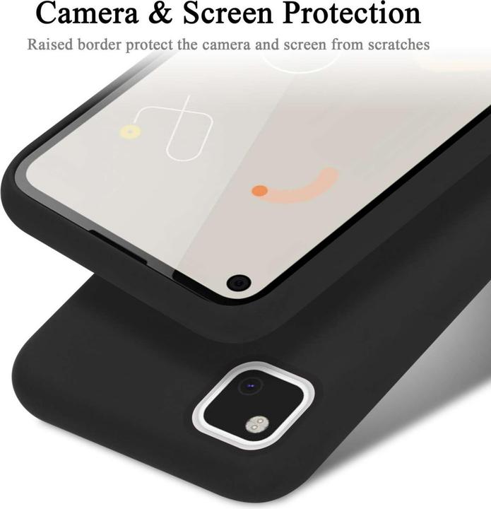Immagine prodotto Cadorabo Custodia per Google PIXEL 4A 5G TPU Liquid Silicone Case (Google Pixel 4a 5G)
